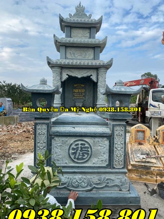 Dáng Mộ đá 3 Mái đình