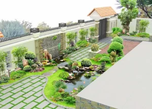 Đá Lót Sân Vườn – Giải Pháp Thẩm Mỹ Và Bền Vững Cho Không Gian Ngoại Thất