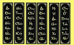 Mẫu Câu Đối Lăng Mộ Ý Nghĩa Nhất – Lời Tri Ân Khắc Sâu Trong Đá Mỹ Nghệ
