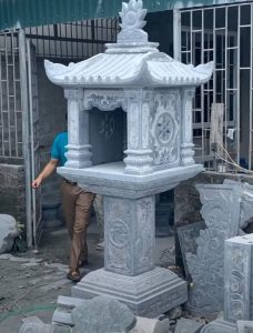 Bàn thờ đá ngoài trời – Nét đẹp tâm linh Việt trong kiến trúc đá mỹ nghệ