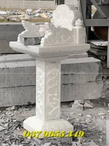 163+Mẫu cây hương đá thờ ngoài trời Lào Cai